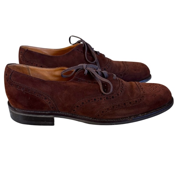 Cole Haan Other - Cole Haan Bench Wingtip Derby Shoes Men’s 9 1/2 D Brown Leather Made in England